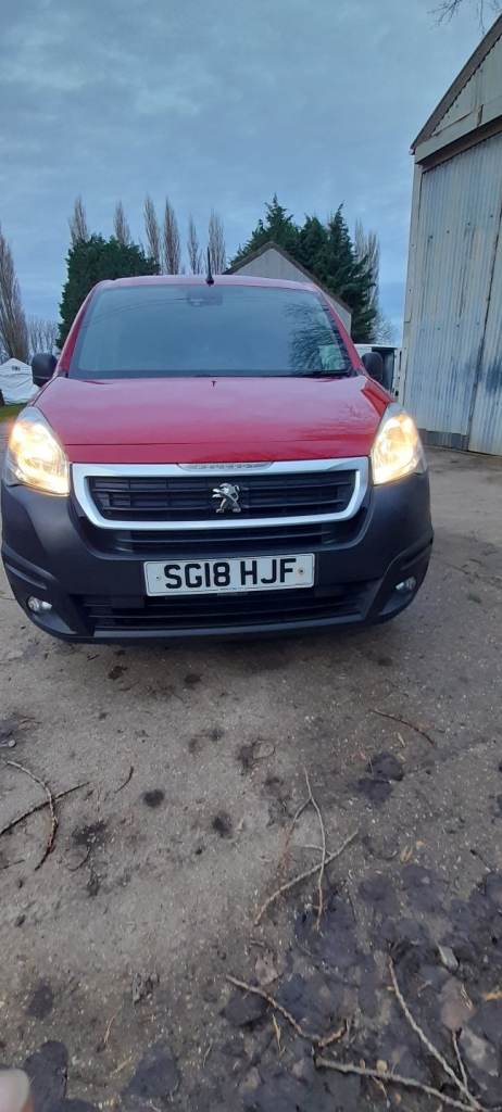 Peugeot, PARTNER, Panel Van, 2018, Manual, 1560 (cc), Blue Hdi