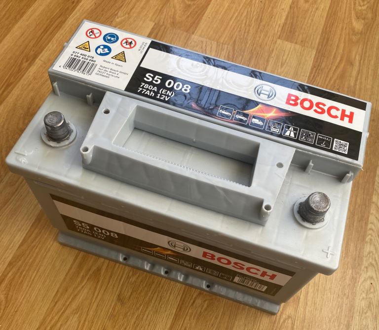 Bosch 12volt Car/Van Battery Heavy Duty High Capacity 780amps 77ah