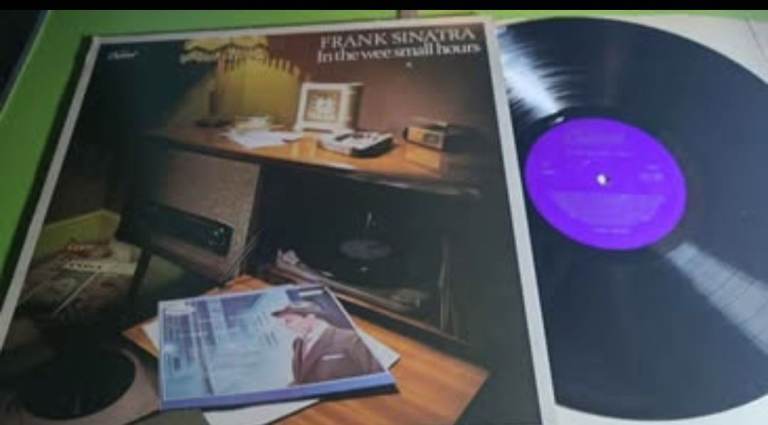 FRANK SINATRA  IN THE WEE SMALL HOURS NEAR MINT VINYL LP r2/15