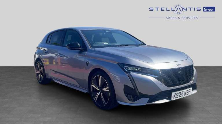 2025 Peugeot 308 1.2 GT Hatchback 5dr Petrol Hybrid e-DSC6 Euro 6 (s/s) (136 ps) Hatchback Hybrid...