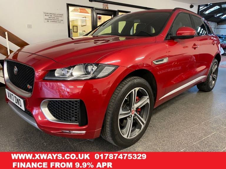 2017 17 JAGUAR F-PACE 3.0 D300 V6 S SUV 5DR DIESEL AUTO AWD EURO 6 (S/S) (300 PS