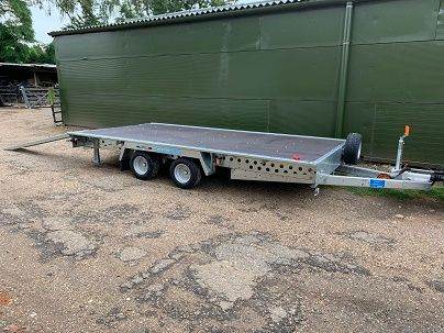 WOODFORD Flatbed Trailer 2600kg 14' x 7' 3 - FBT 050 (Ex Hire Stock)
