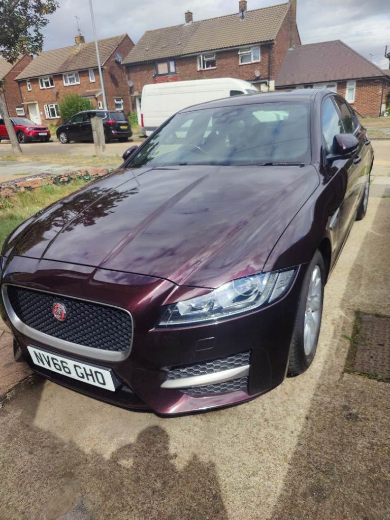2017 Jaguar XF 2.0D R-Sport Euro 6 (S/S) 4Dr SALOON Diesel Manual, Red