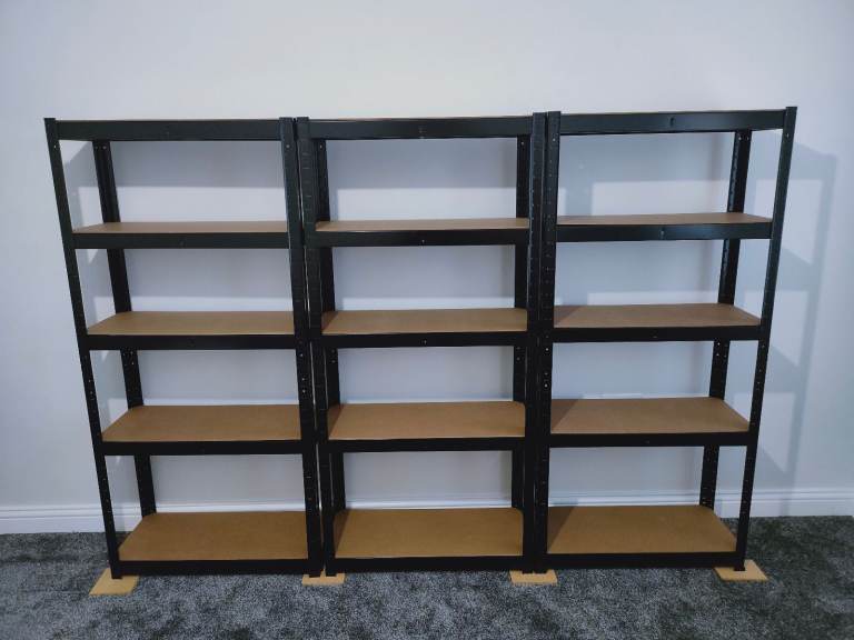 Garage Shelving Racking Unit Storage Racks Steel Shelf Bays Shelve