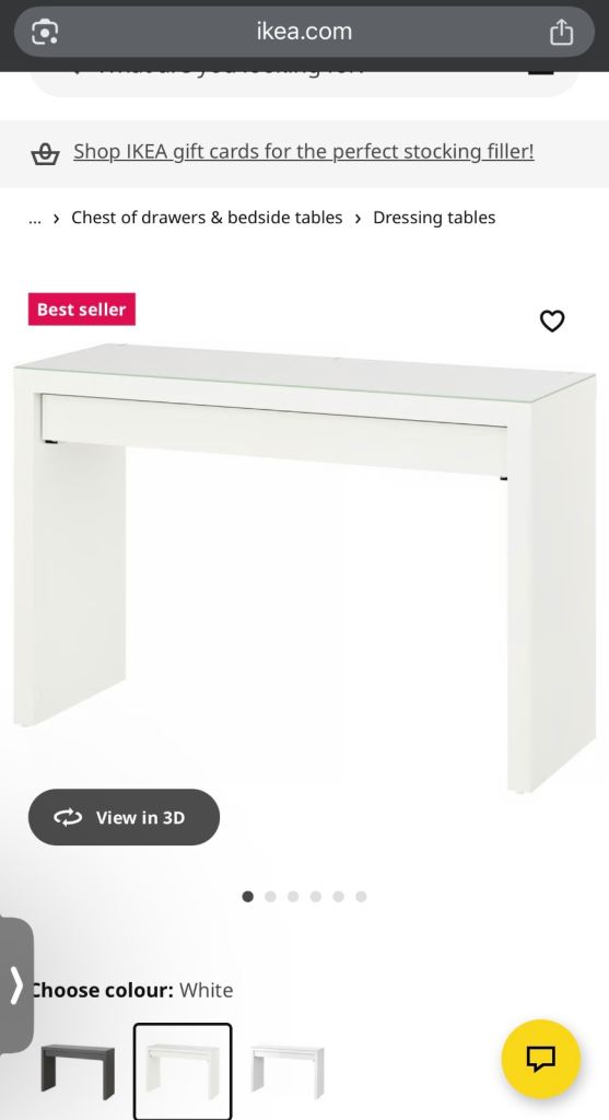 image for Dressing table (open to offers) 