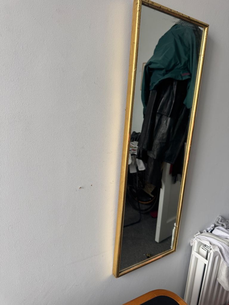 vintage full length wall mirror 