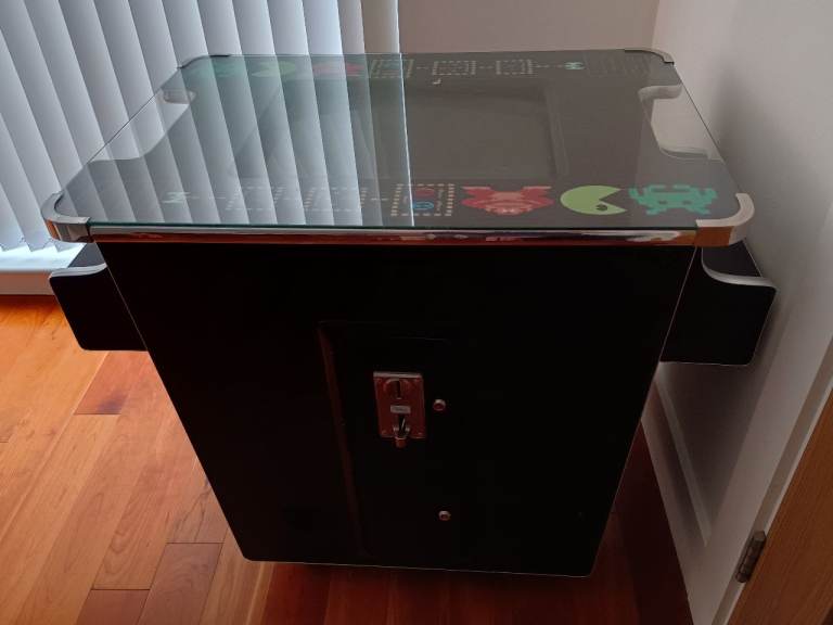  Cocktail Classic Arcade Machine – 60 Games Tabletop – Good Condition, Retro Gaming