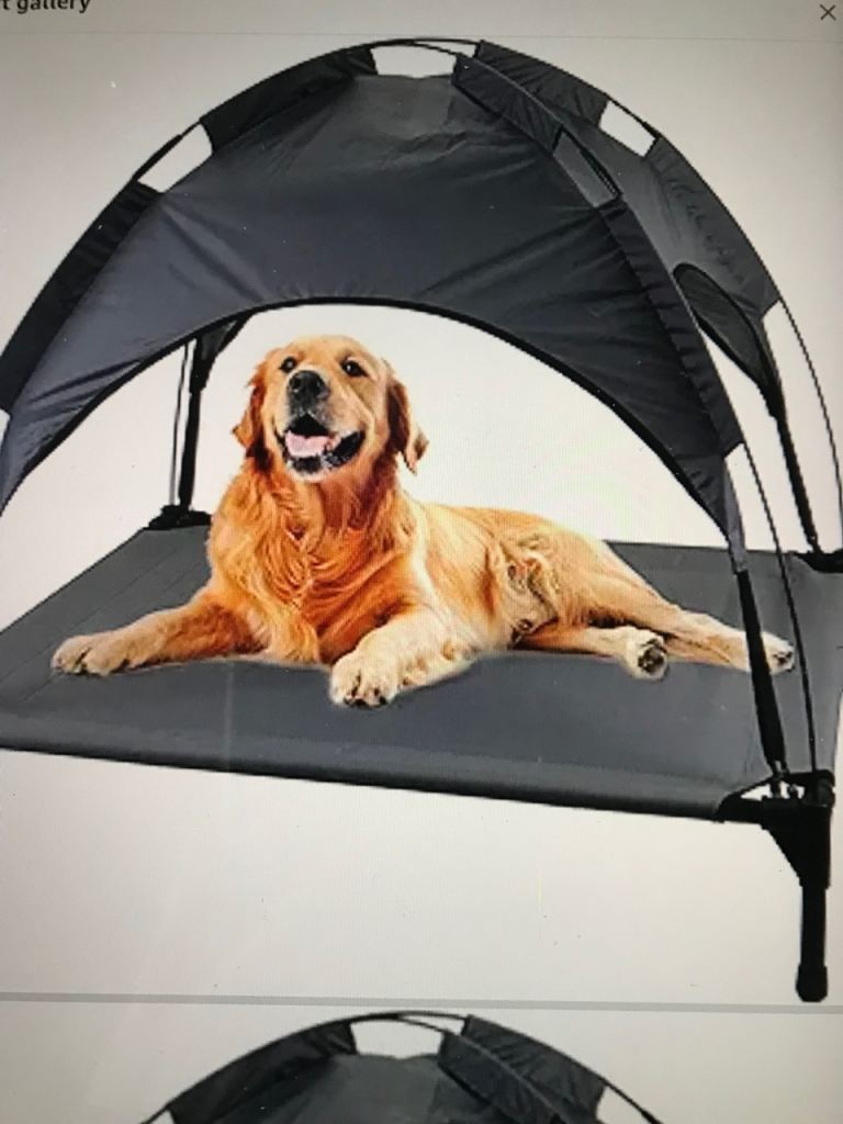 Summer outside dog bed