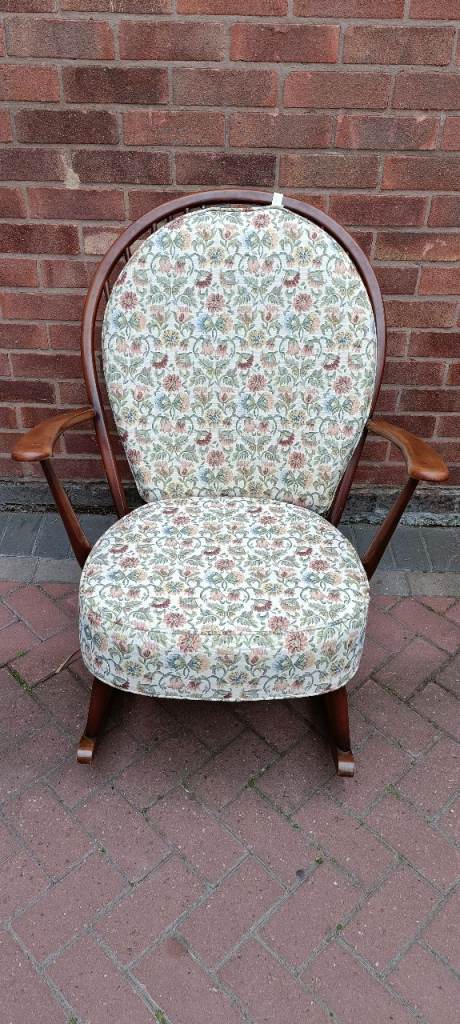 Ercol Windsor Grandfather Rocking Chair 