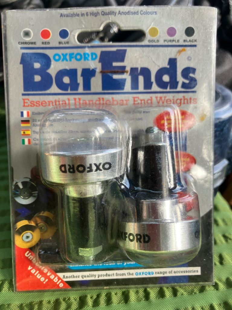 Motorbike bar ends £10