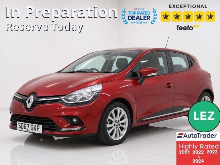 2017 Renault Clio 1.2 16V Dynamique Nav 5dr HATCHBACK PETROL Manual
