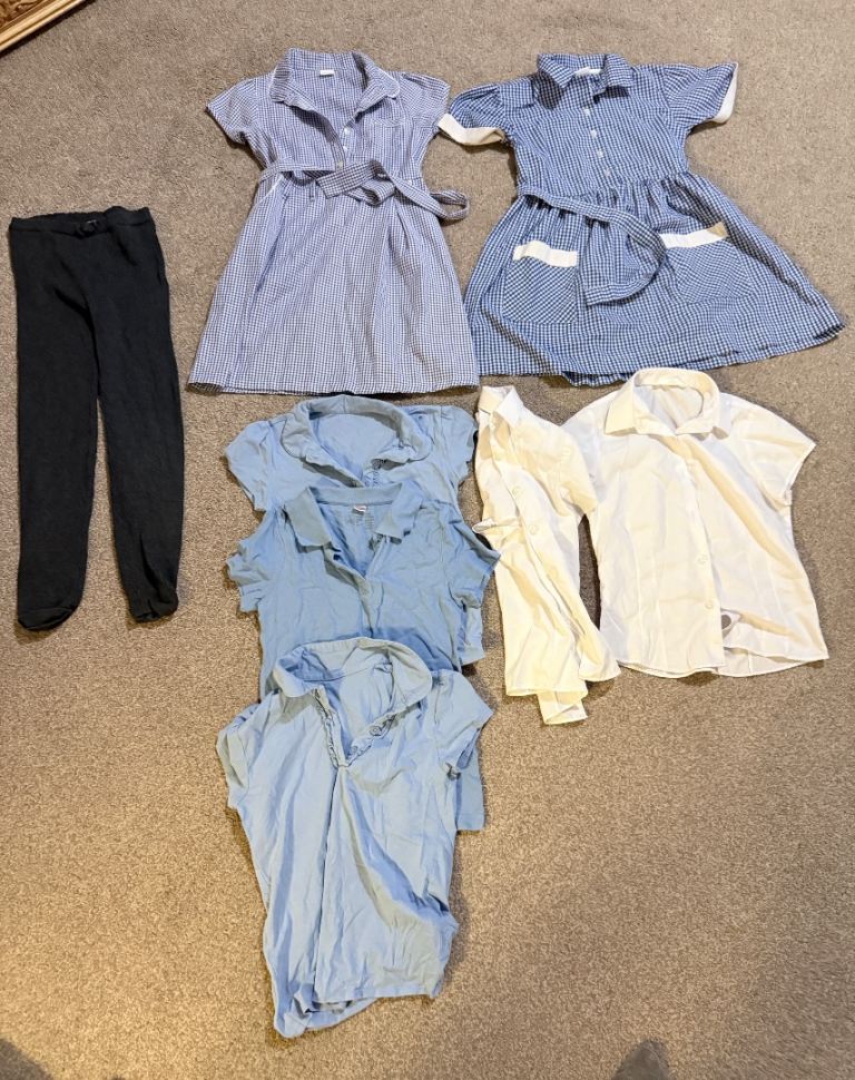 Girls School Uniform Bundle Size 7-8 Years