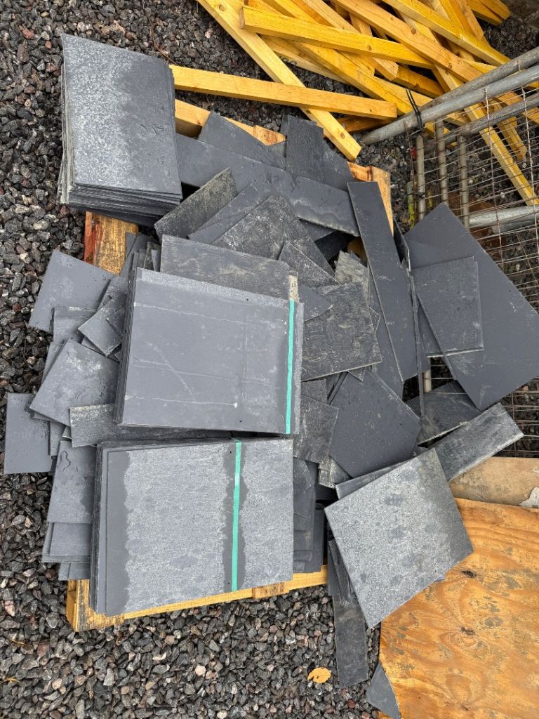 Fibre slate off cuts (New) FREE