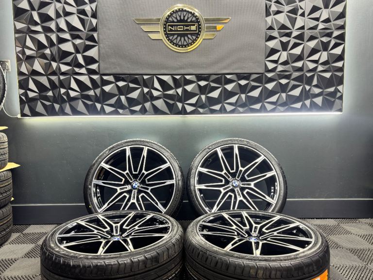 20” inch bmw m sport alloys wheels 5x112 3 4 5 6  series g20 g21 g30 g22 g60 staggered 825m
