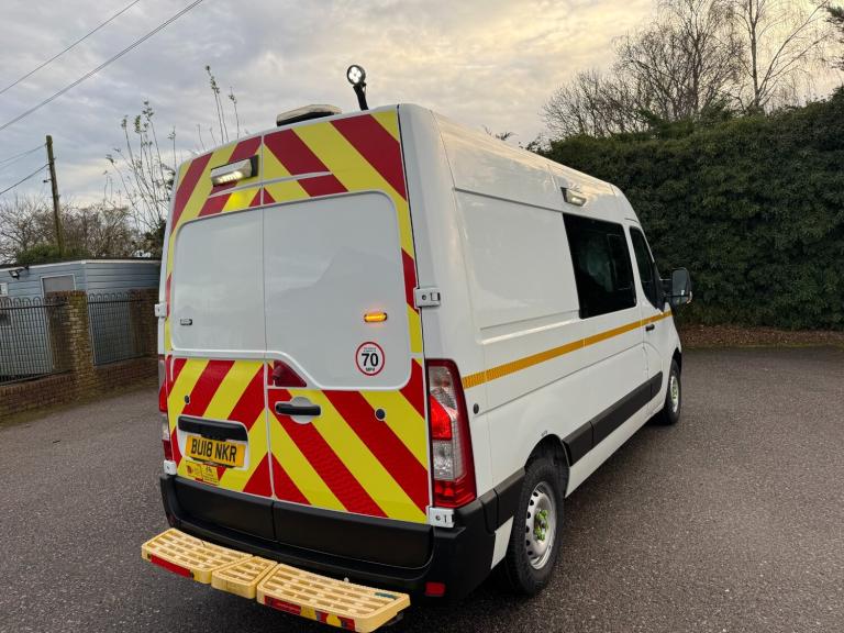 2018 Vauxhall Movano 2.3 CDTI H2 Van 130ps MWB CREW VAN AIR CON UTILITY SPEC PANEL VAN Diesel Manual