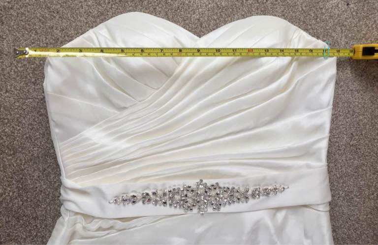 Elite Bridal Wedding Dress Ivory Size 14
