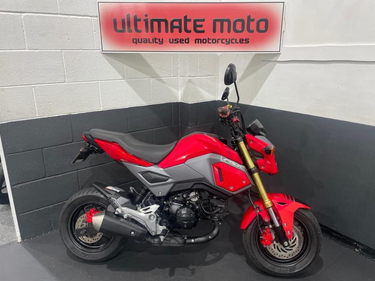 Honda MSX 125 GROM-RIDE AT 17 ON CBT!!