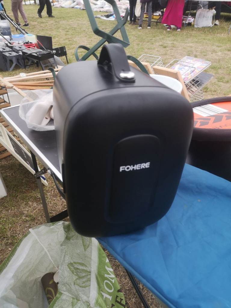 FOHERE Mini Fridge - Black, Good Condition
