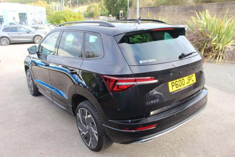 2023 Skoda Karoq 1.5 TSI Sportline 5dr DSG Automatic SUV Petrol Automatic