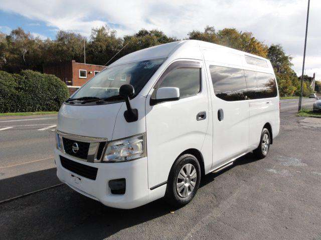  Nissan Urvan NV350 DUAL WHEELCHAIR CARRIER OR CAMPER Petrol Automatic