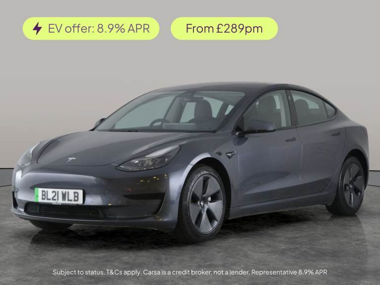 2021 Tesla Model 3 Standard Range Plus Saloon 4dr Electric Auto RWD (241 bhp) - PARK ASSIST -  Sa...