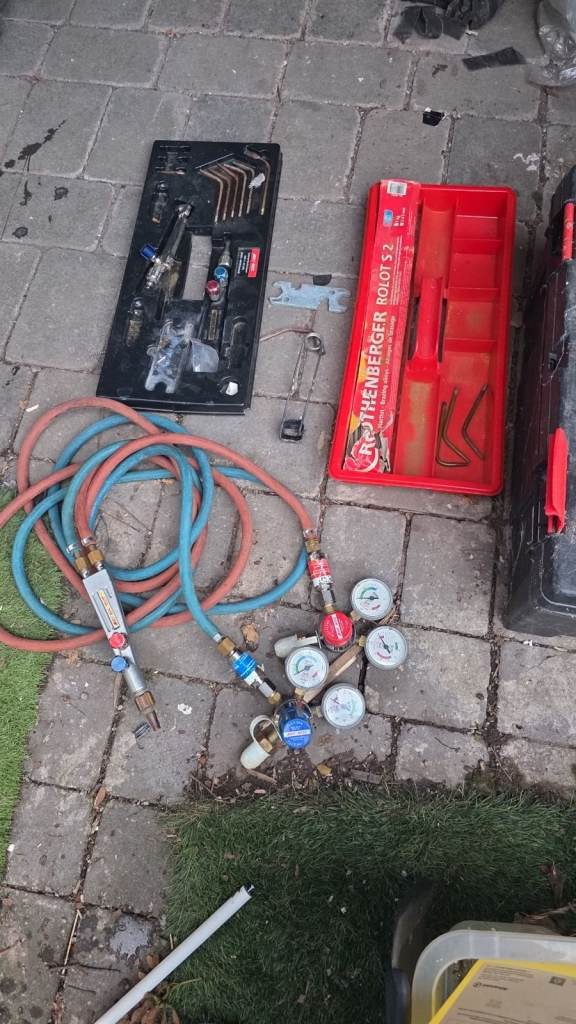 Rothenberger ROLOI S2 Welding Kit with BOC Regulators