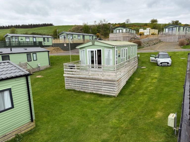 3-Bed Pemberton Marlow With Full Decking in Dhoon Bay  - Lodge / Caravan 