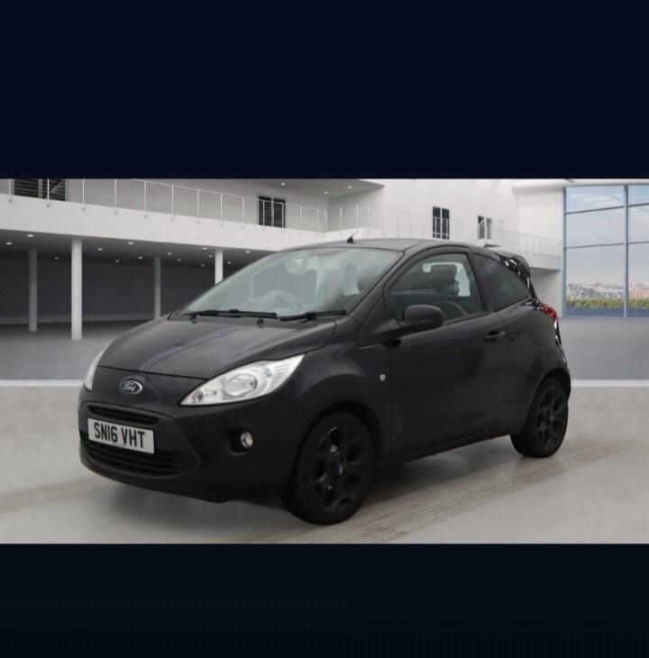 2016 Ford Ka 1.2 Zetec Black Edition 3dr HATCHBACK Petrol Manual