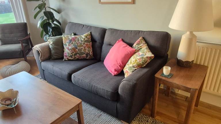 3 Seater Grey Sofa for Sale