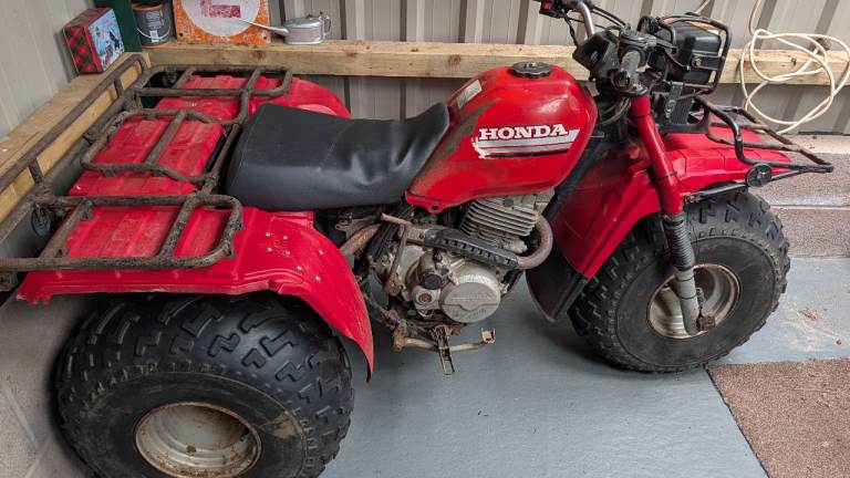 honda 250 atc big red