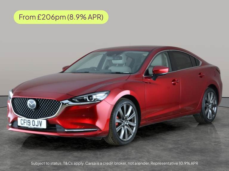 2019 Mazda Mazda6 2.0 SKYACTIV-G Sport Nav+ Saloon 4dr Petrol Manual Euro 6 (s/s) (165 ps) -  Sal...