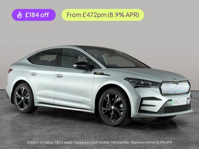 2023 Skoda Enyaq iV 82kWh vRS Coupe 5dr Electric Auto 4WD (DC135kW) (299 ps) - SMARTLINK - H Suv ...