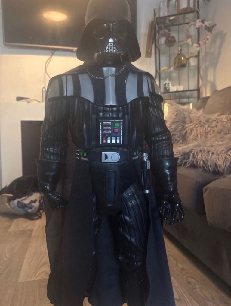 HUGE darth Vader action figure 