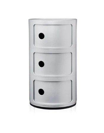 Authentic Kartell Componibili 3-tier storage unit - original, excellent condition (2 units)