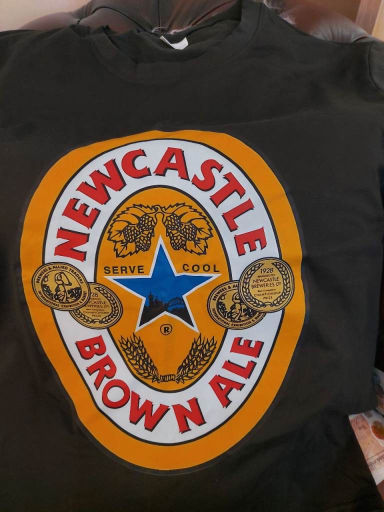 Newcastle United Brown Ale T Shirt
