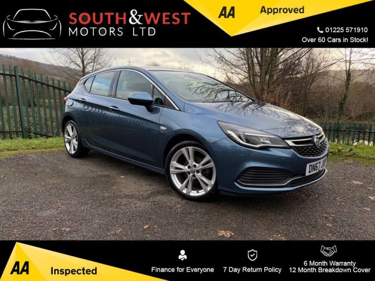 2017 Vauxhall Astra 1.4i Turbo SRi VX Line Hatchback 5dr Petrol Manual Euro 6 (150 ps) Hatchback ...