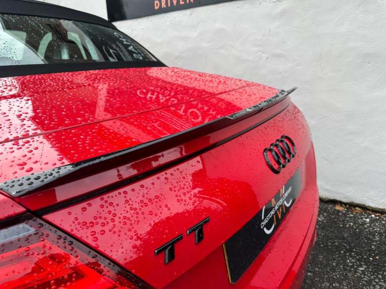 AUDI TT Convertible Red S-Line Black Edition Manual Petrol 2018