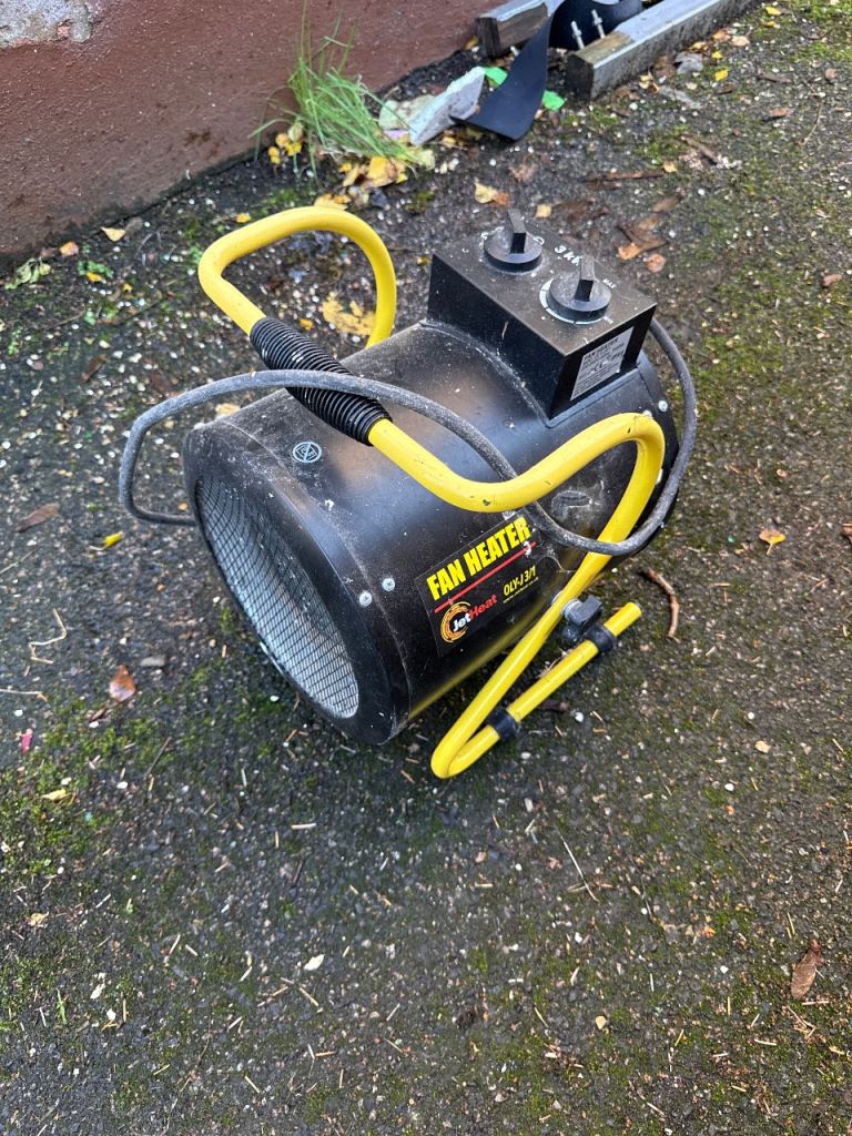 Air Force DXL20 Electric Fan Heater - Good Condition