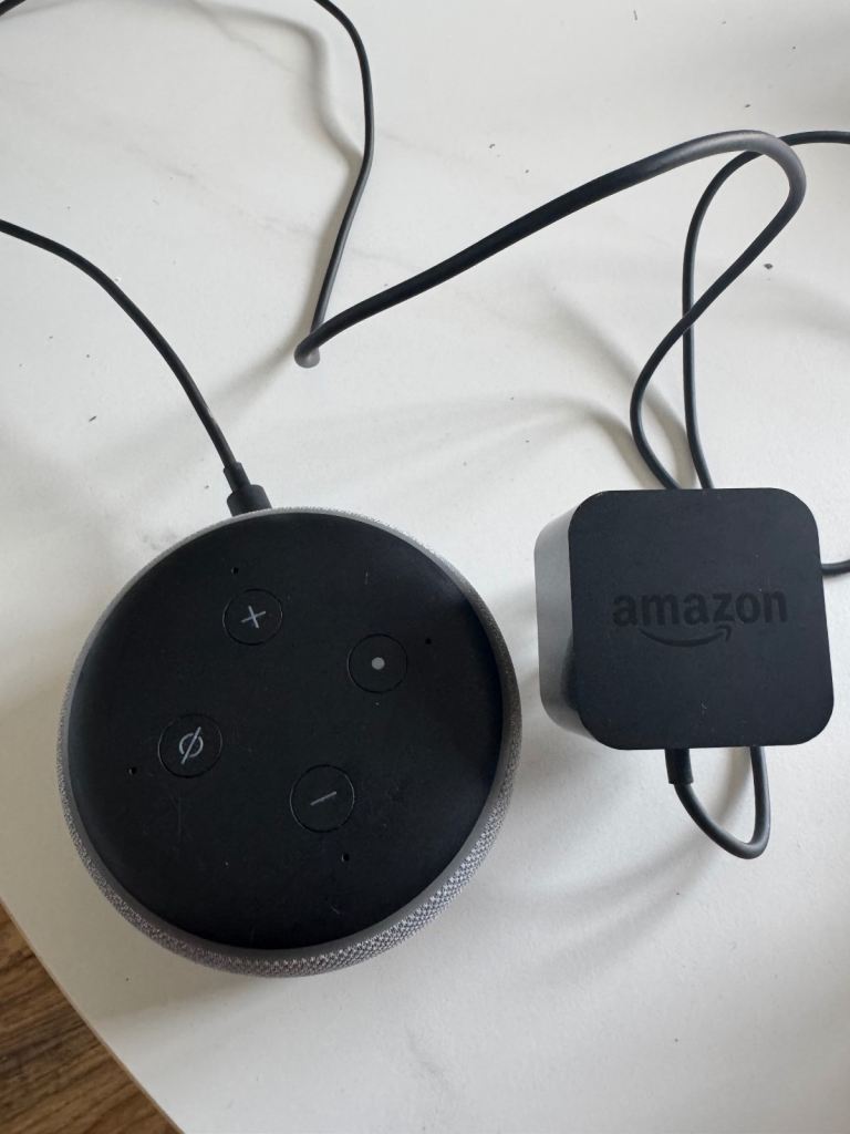 Amazon Echo Dot (3rd Gen) Smart Speaker - Grey Fabric