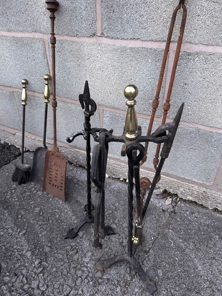 Reclaimed Victorian companion sets 