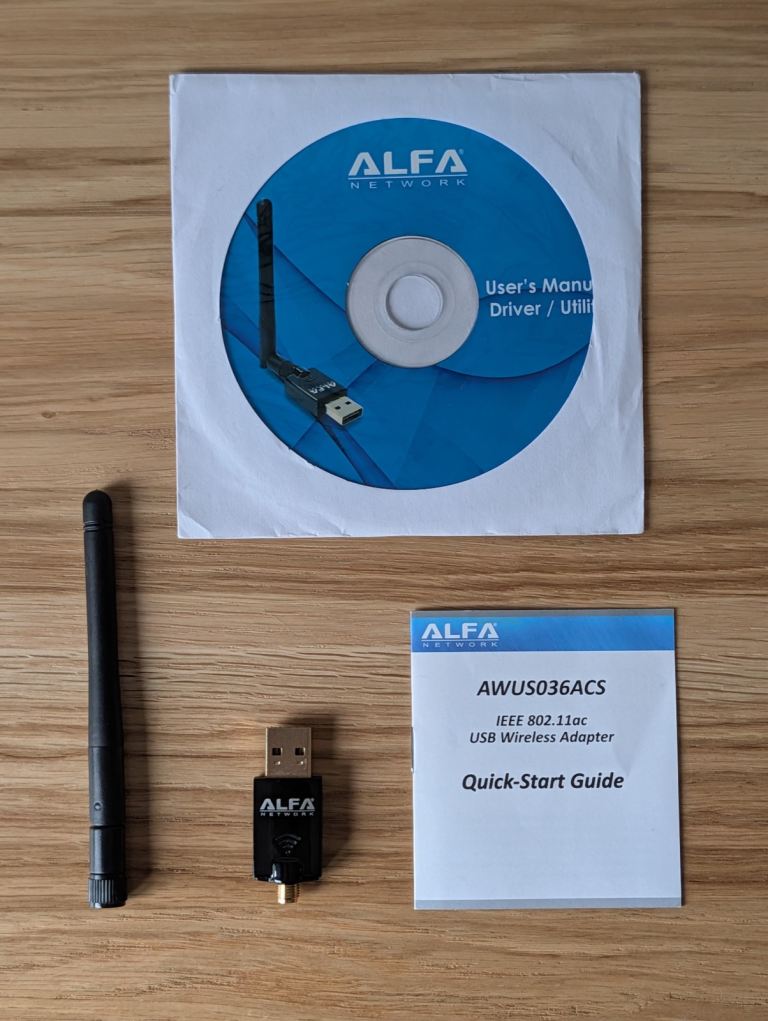 ALFA Network AWUS036ACS USB Wi-Fi Adapter