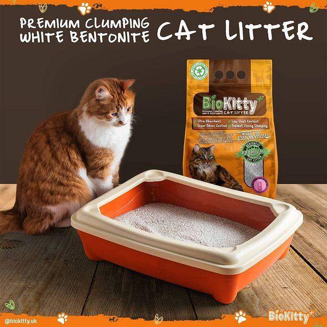 Biokitty Premium Bentonite Clumping Cat Litter