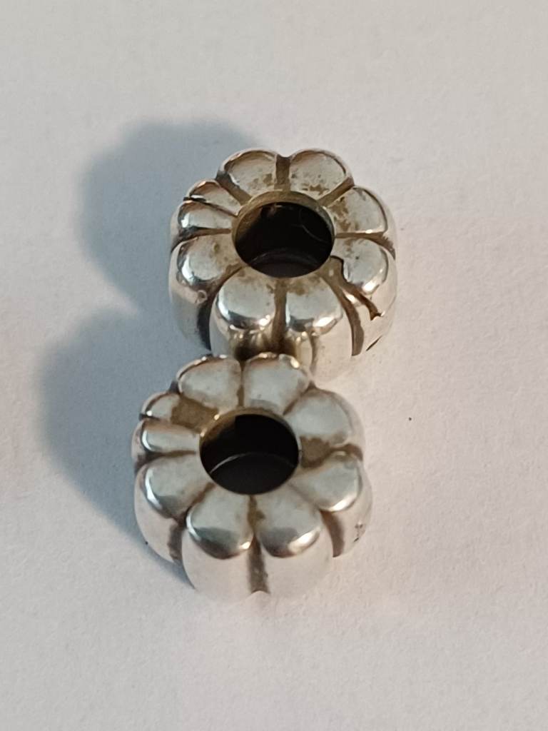 Collection of Genuine Pandora bracelets and charms