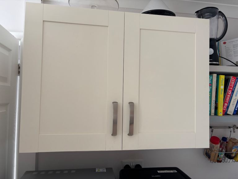 Kitchen wall unit. Double door wall unit