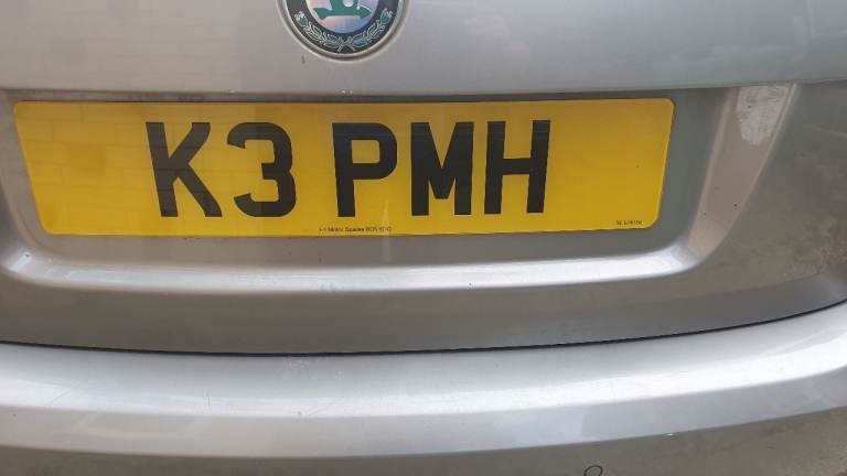 private number plate for sale