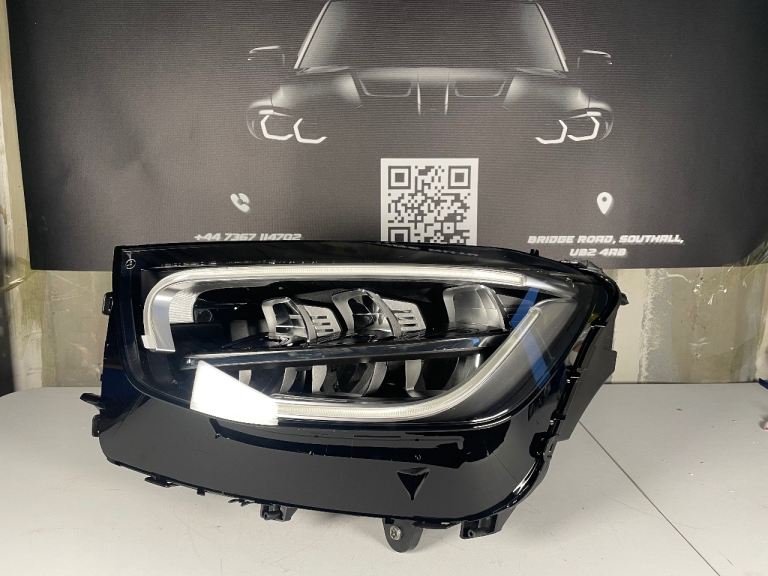 MERCEDES GLC X253 LED COMPLETE PASSENGER SIDE HEADLIGHT 2019-2023
