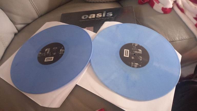 Oasis Double Coloured Vinyl LP