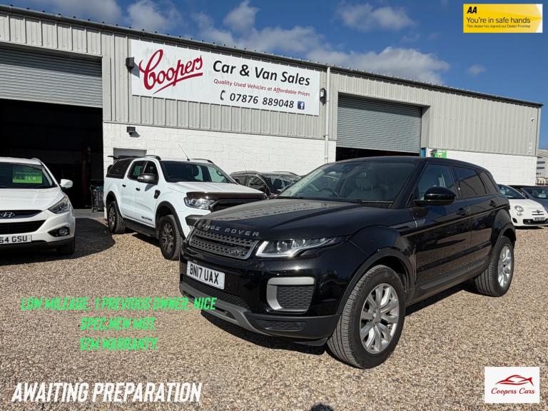 2017 Land Rover Range Rover Evoque 2.0 eD4 SE 5dr 2WD ESTATE Diesel Manual