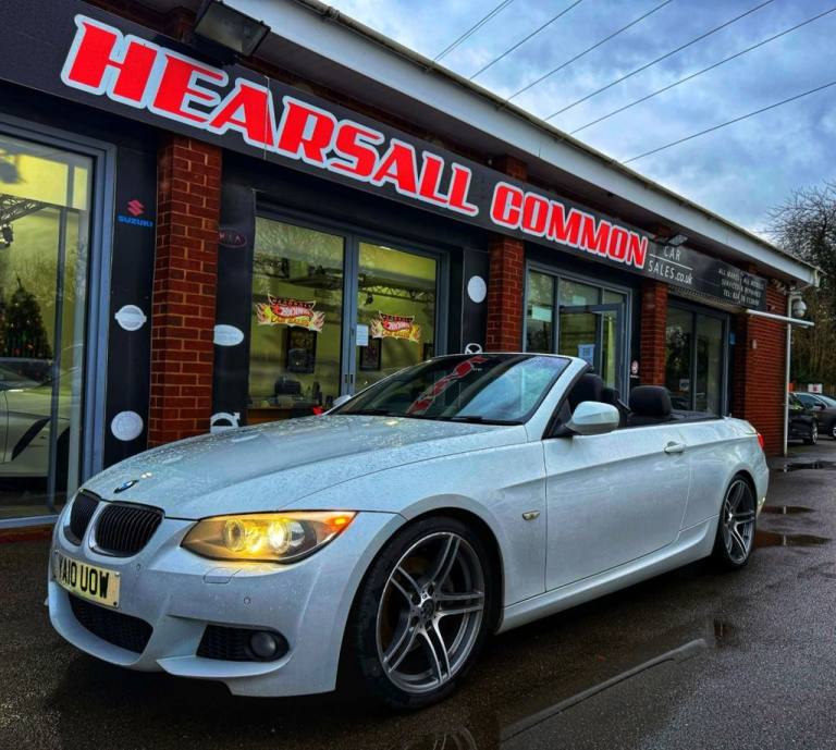 2010 10 BMW 3 SERIES 3.0 325I M SPORT CONVERTIBLE 2DR PETROL STEPTRONIC EURO 5 (