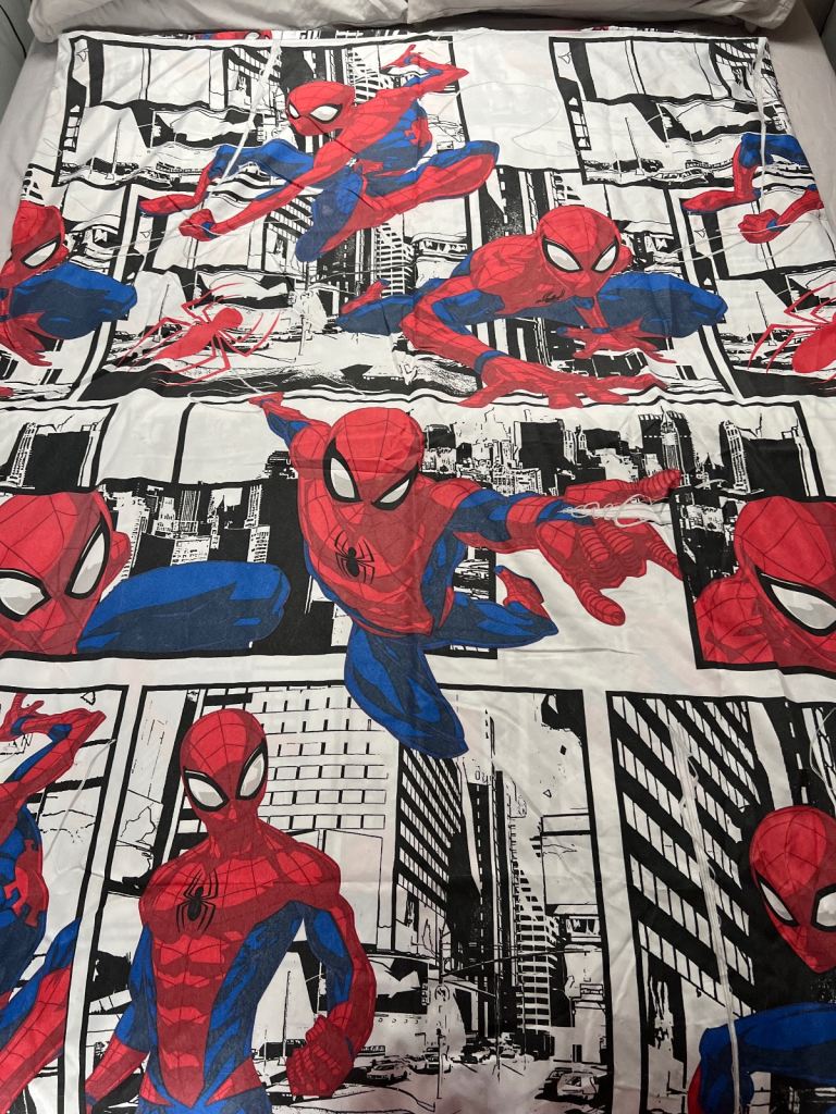 Spiderman Single duvet cover and pillowcase